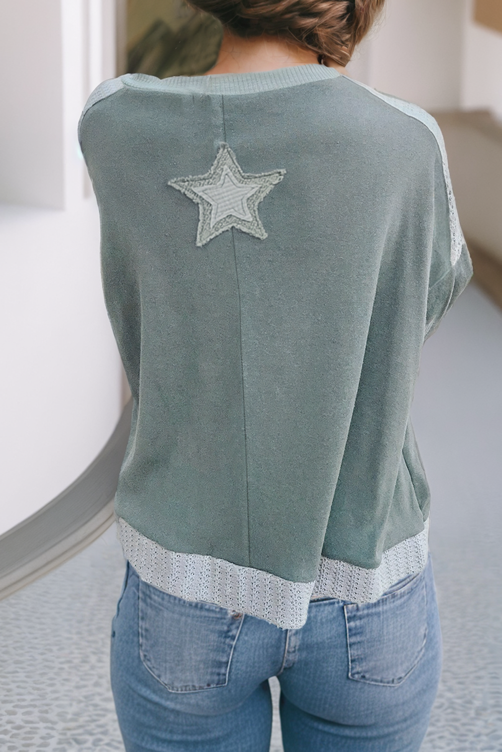 PLUS Stars Patchwork Top
