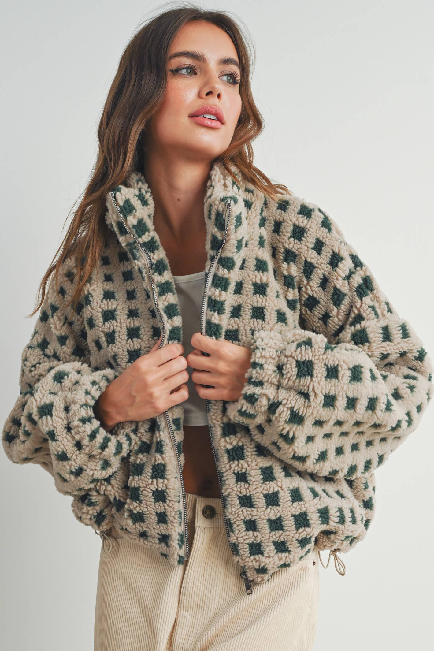 Checkered Fall Jacket