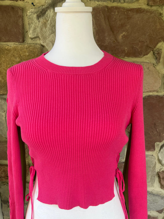 Guava Color-Block Long Sleeve