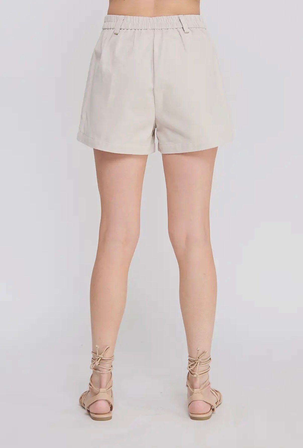 Pleat Shorts