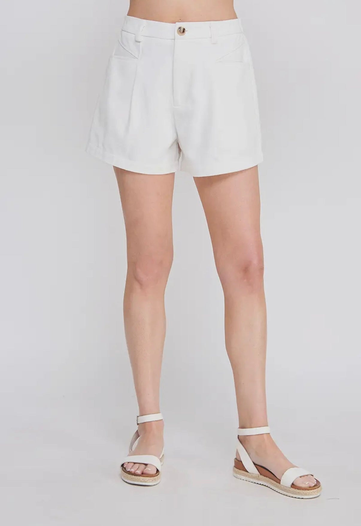 Pleat Shorts