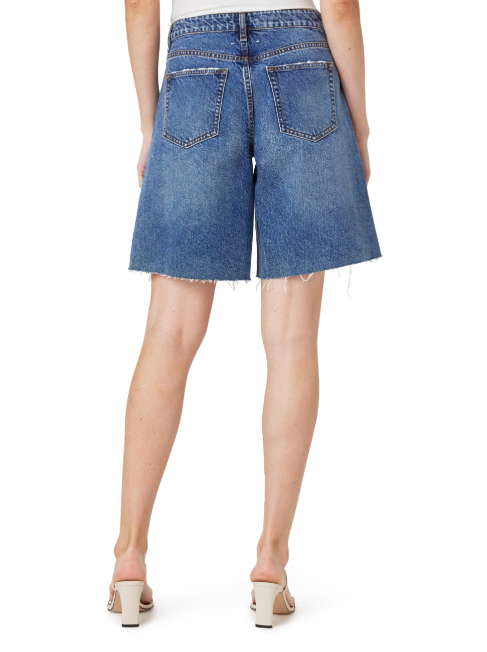 Raw Hem Shorts