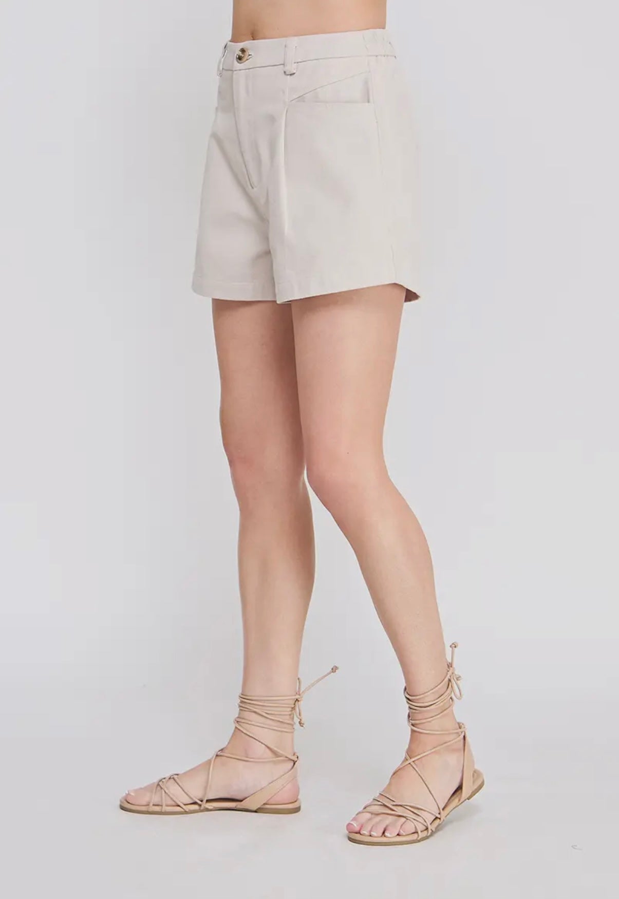 Pleat Shorts