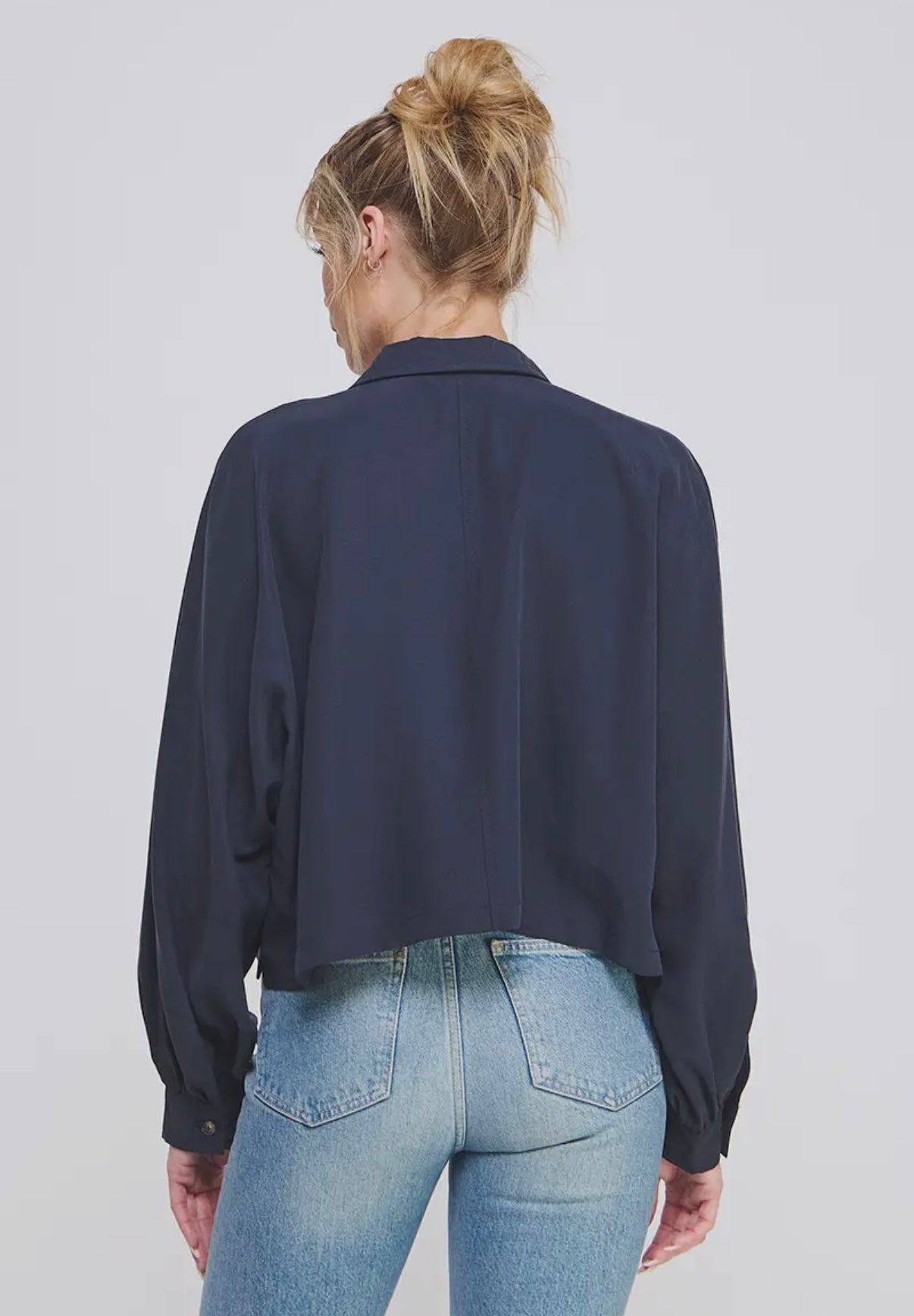 Navy Blouse