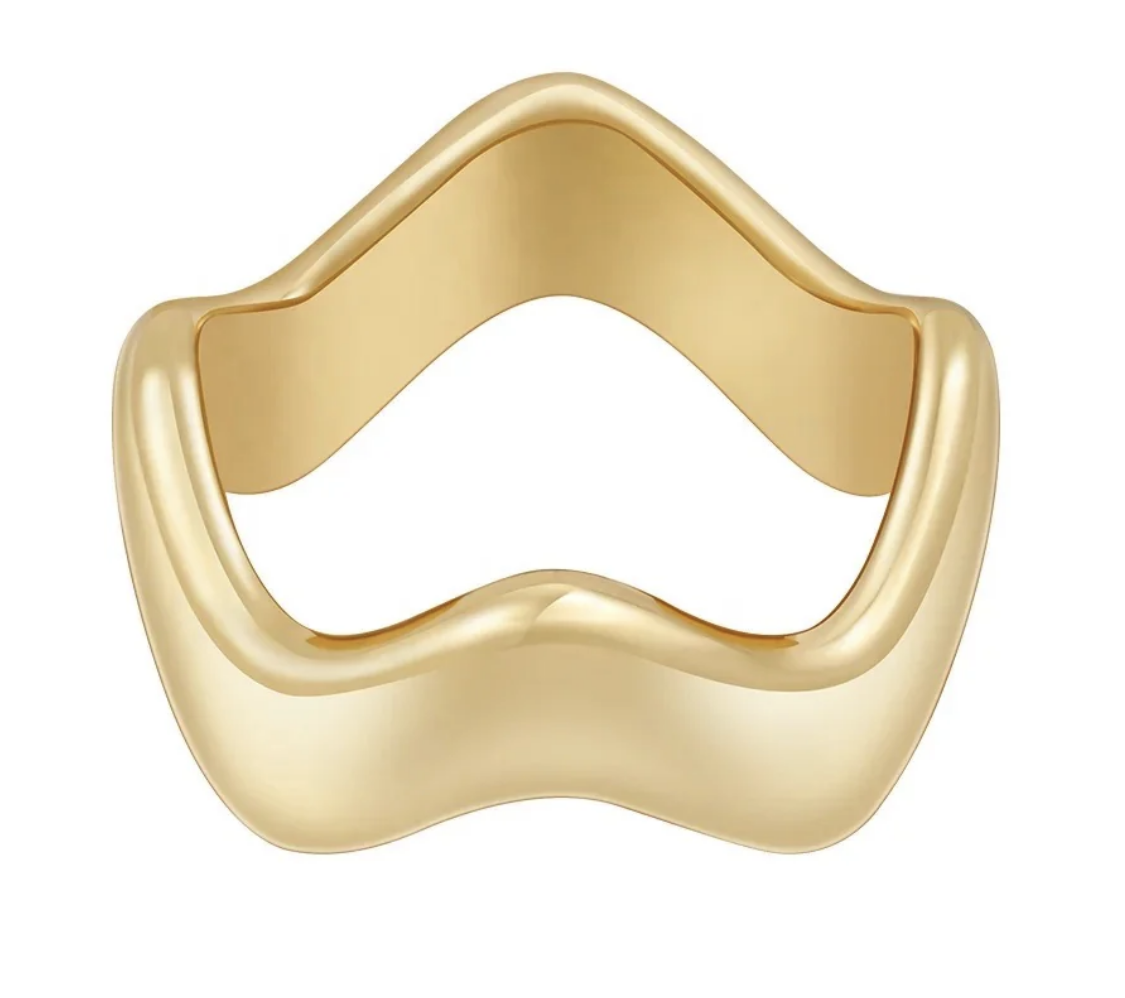 Wavy Band Ring