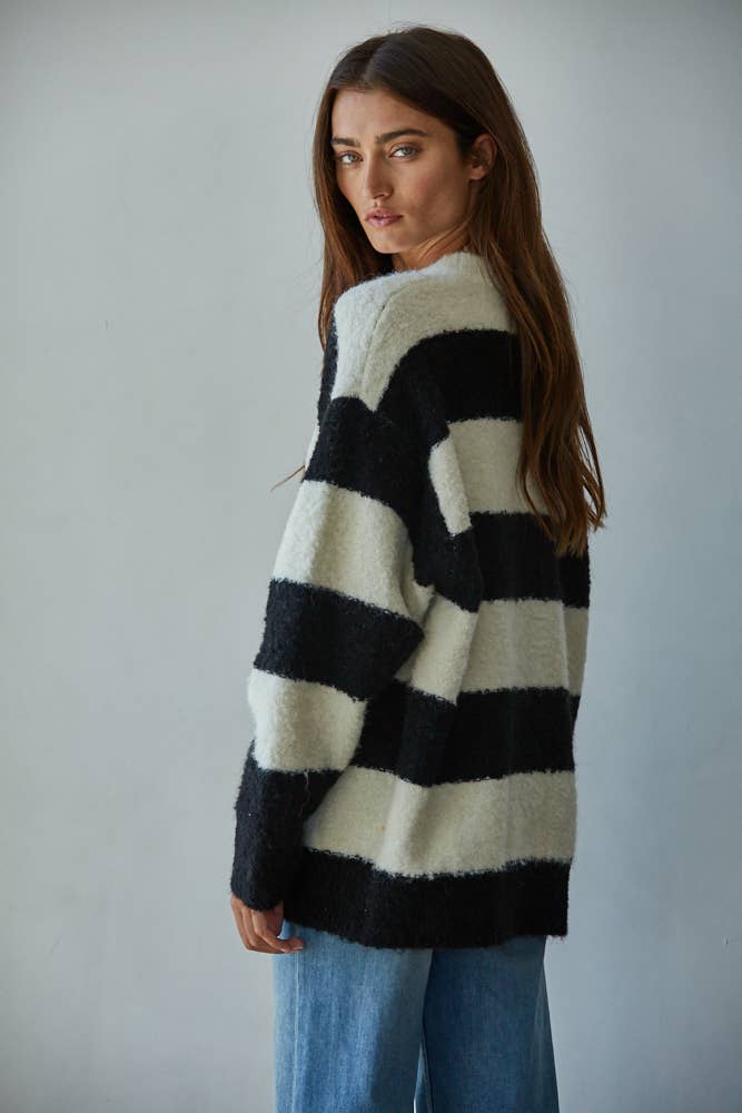 Striped Pullover Sweater