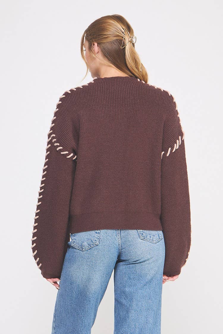 Stitch Sleeve Sweater
