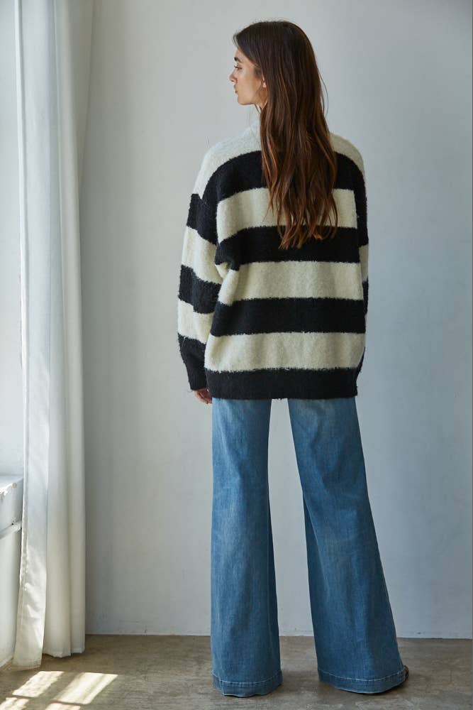 Striped Pullover Sweater